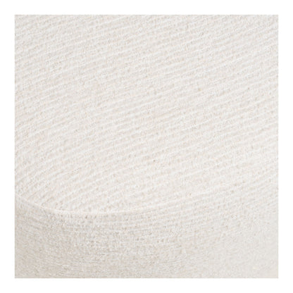Milo sæt - Loungestol og puf, off-white HN1081