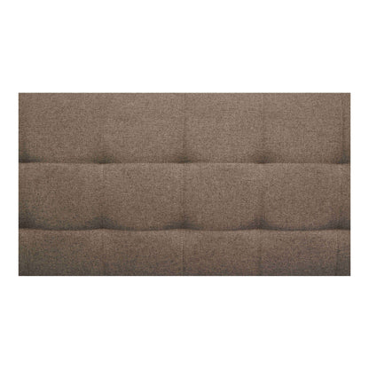 Milton Sovesofa - Sovesofa med opbevaring, brun, sorte ben HN1089