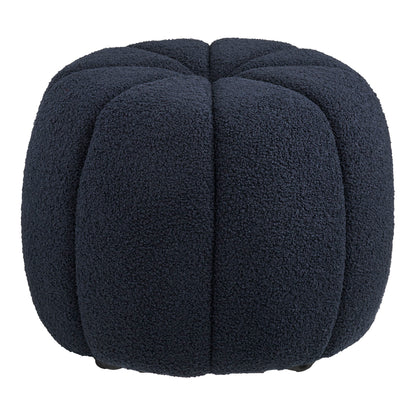 Paisley Puf - Puf, marine ø48x38 cm, HN1311