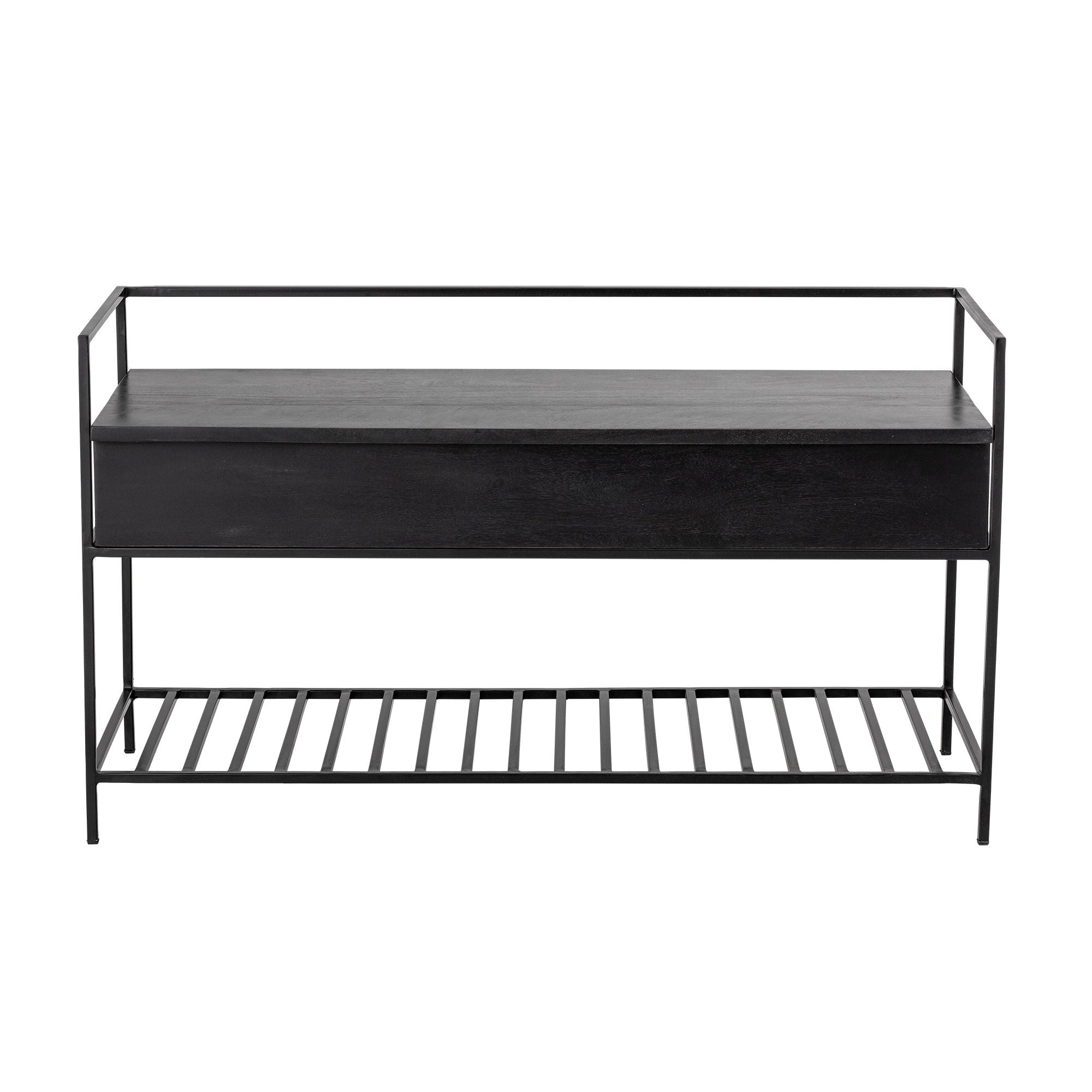 Bloomingville Abelone Bænk, Sort, FSC 100%® Mango