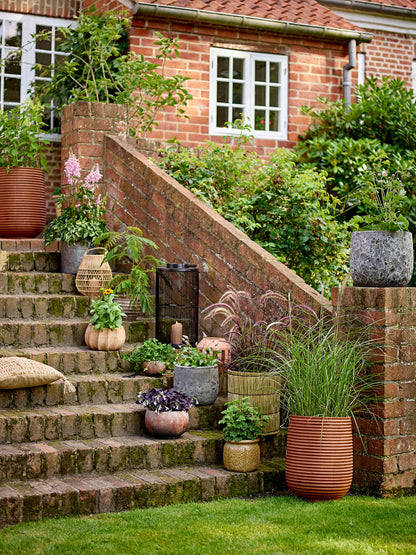 Bloomingville Marko Urtepotteskjuler, Grå, Terrakotta