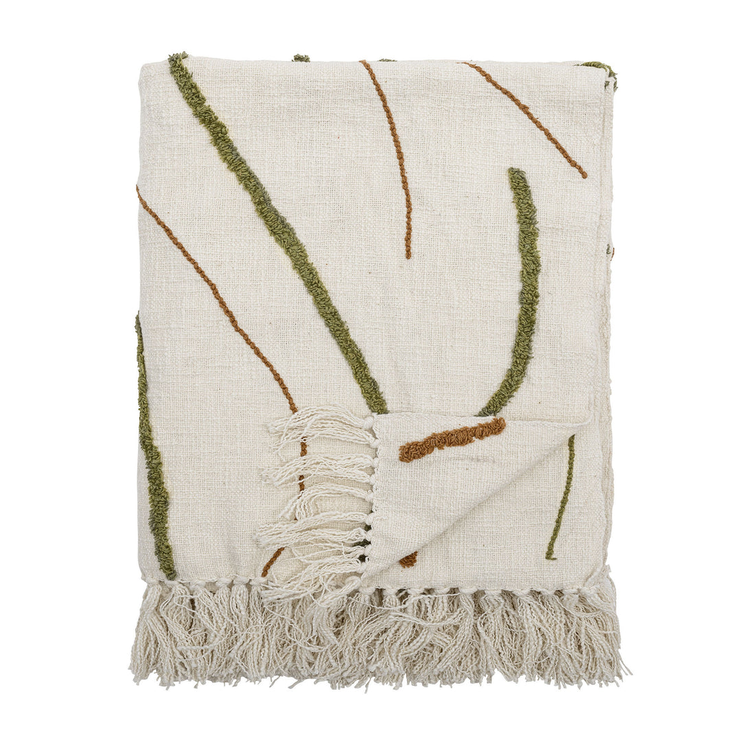 Bloomingville Osasio Plaid, Grøn, Bomuld OEKO-TEX®