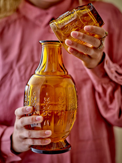 Creative Collection Theon Karaffel &amp; Glas, Brun, Glas