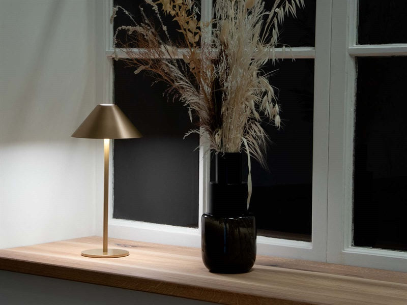 Era lampe, guld