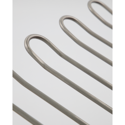 Glass rack, HDStilio, Antik sølvfinish