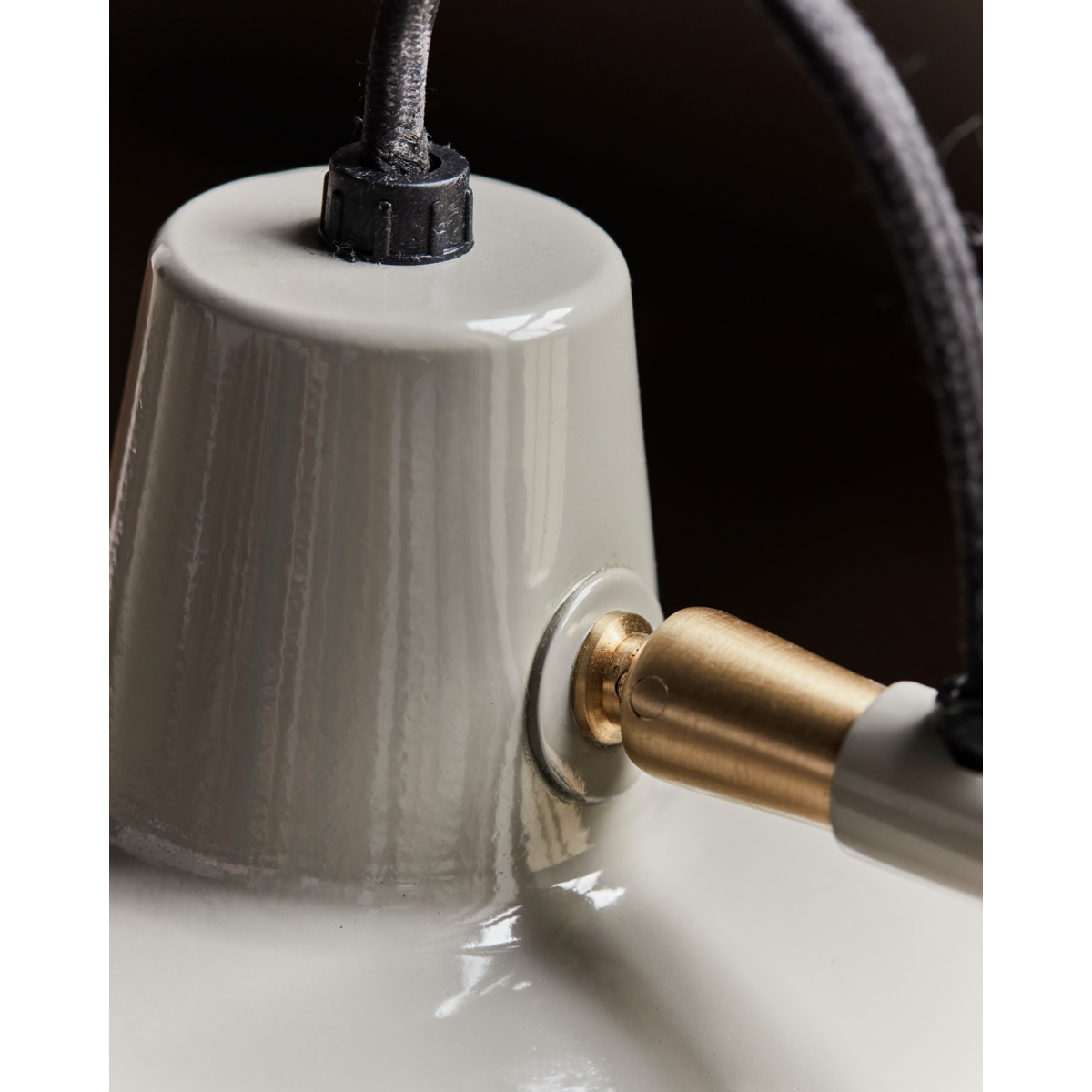 Bordlampe, HDDesk, Grå
