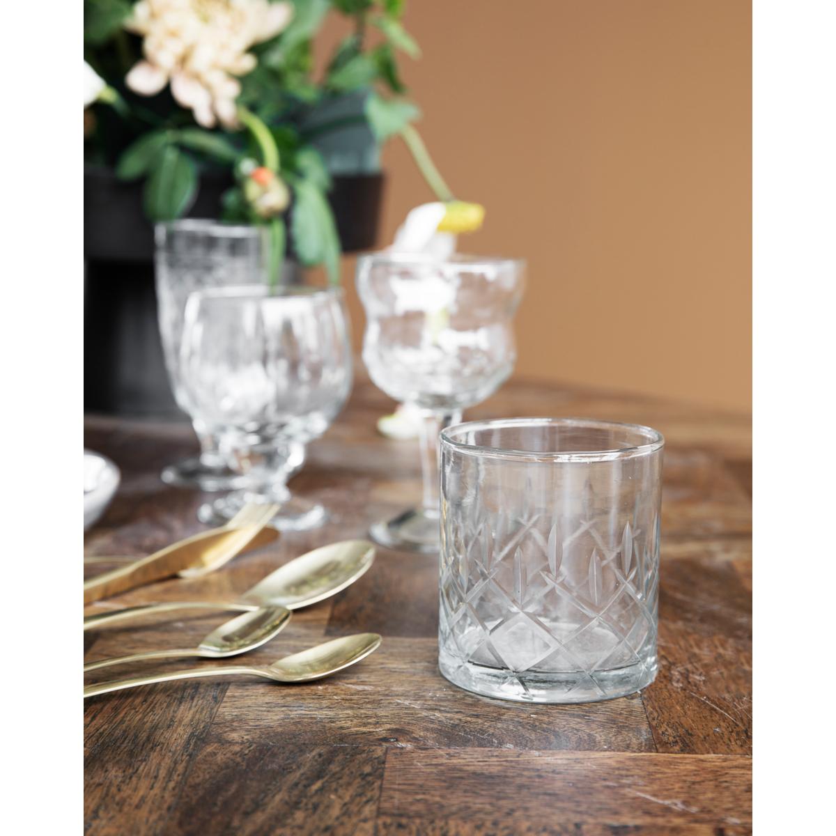 Whiskyglas, HDVintage, Klar