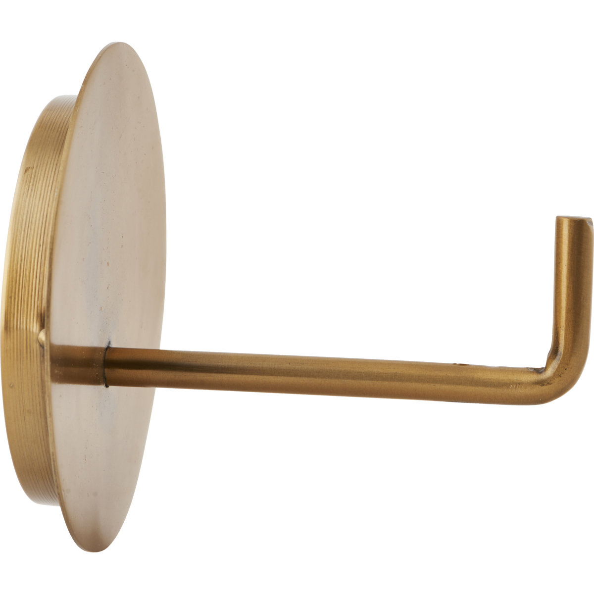 Toiletpapirholder, HDText, Messing