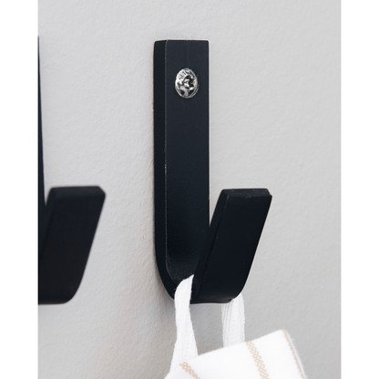 Knage, HDBath, Sort b: 1 cm, h: 7 cm
