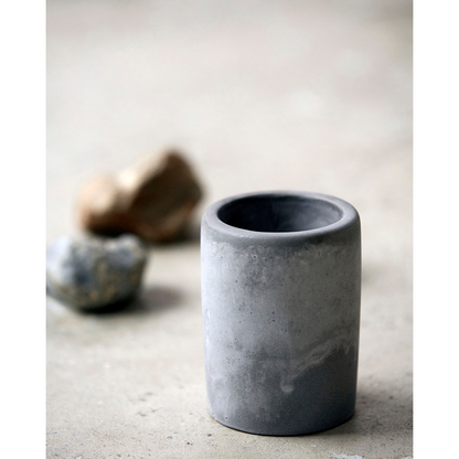 Tandbørsteholder, HDCement, Grå