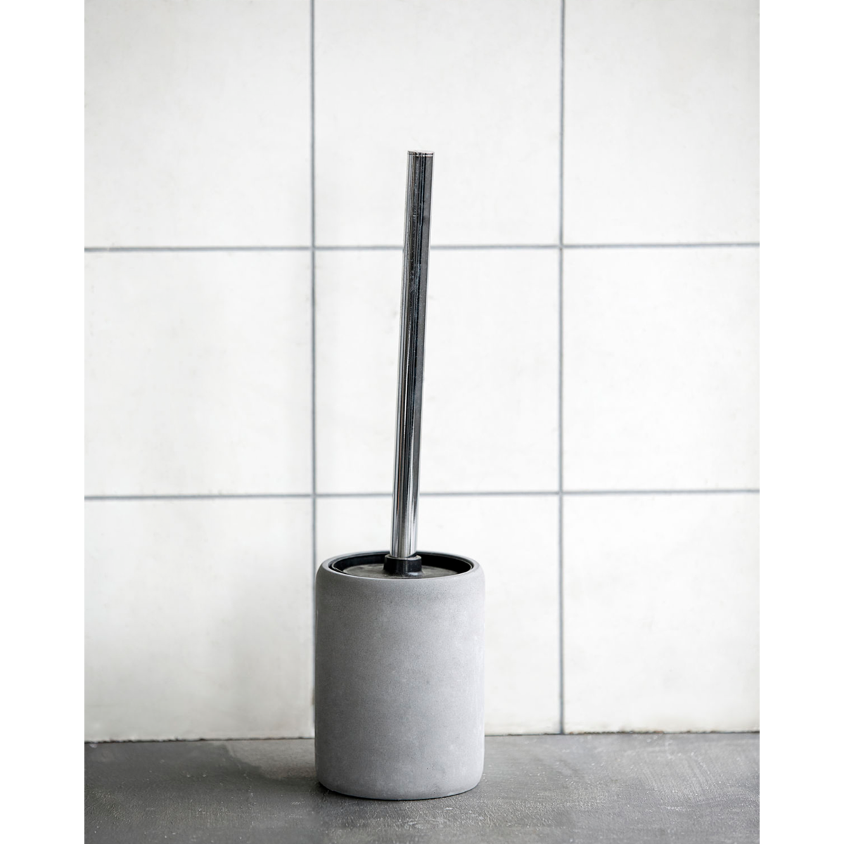 Toiletbørste, HDCement, Grå