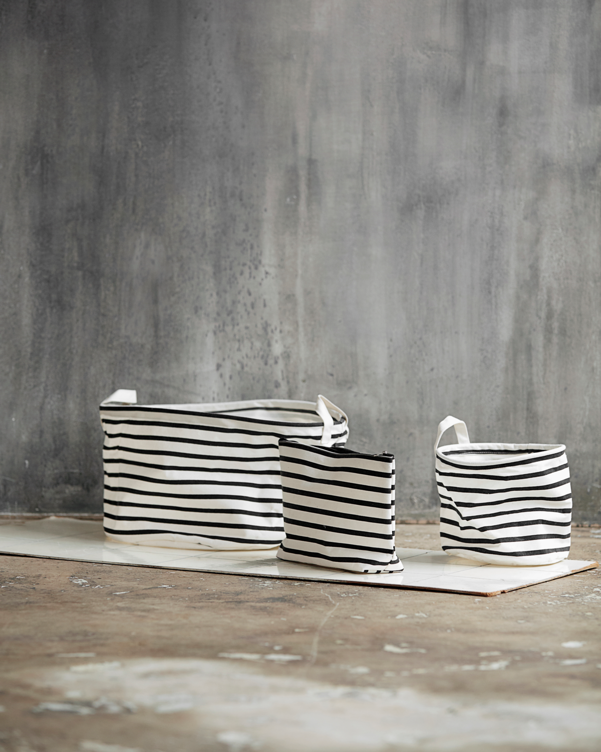 Opbevaring, HDStripes, Sort;Hvid