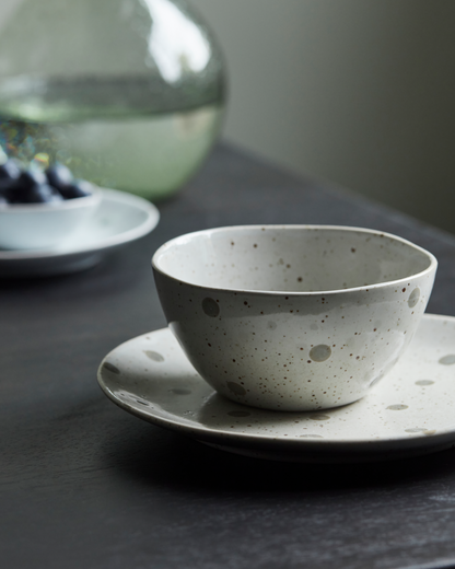 Skål, HDDots, Hvid;Grøn