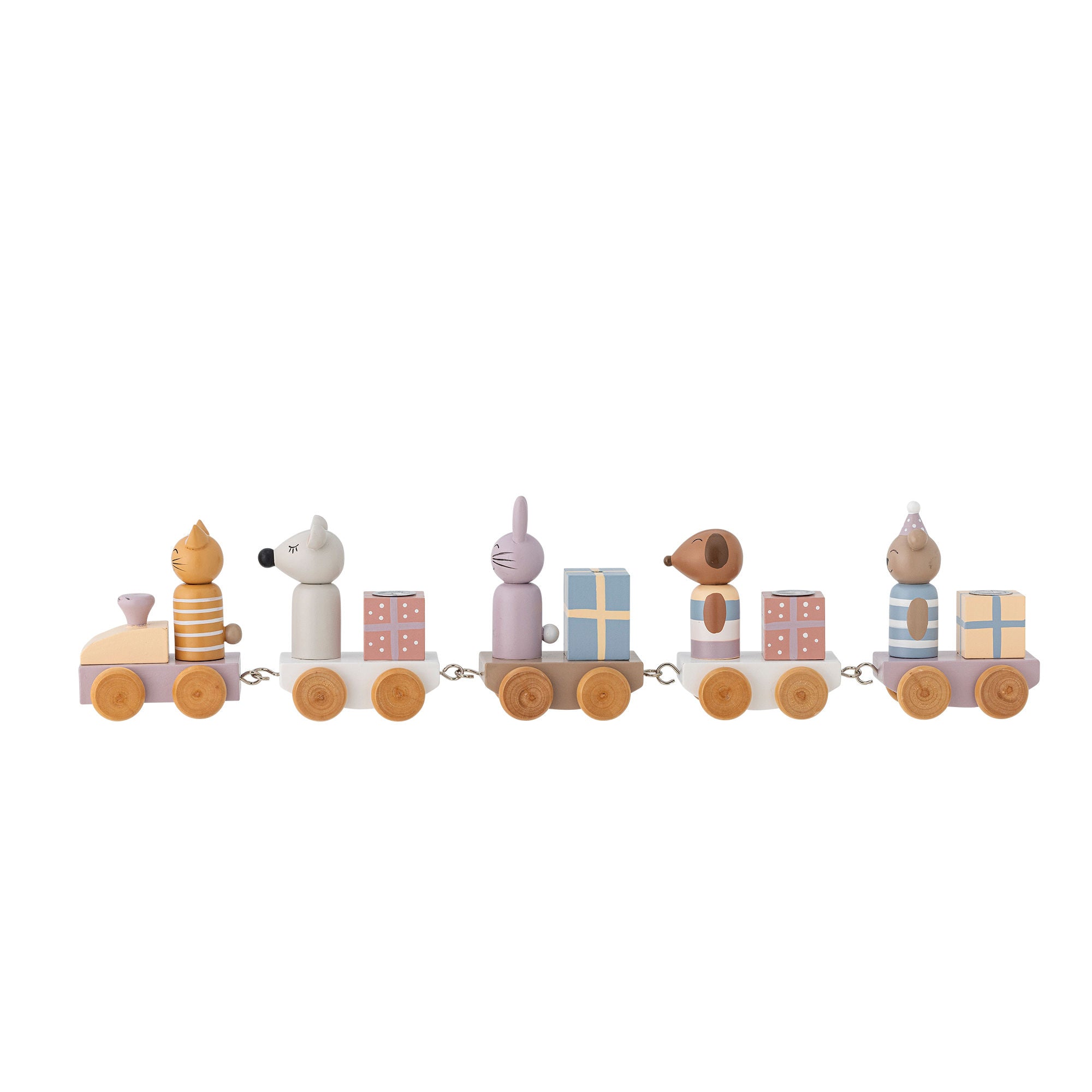 Bloomingville MINI Junaid Fødselsdagsdekoration, Rosa, FSC®100%, MDF