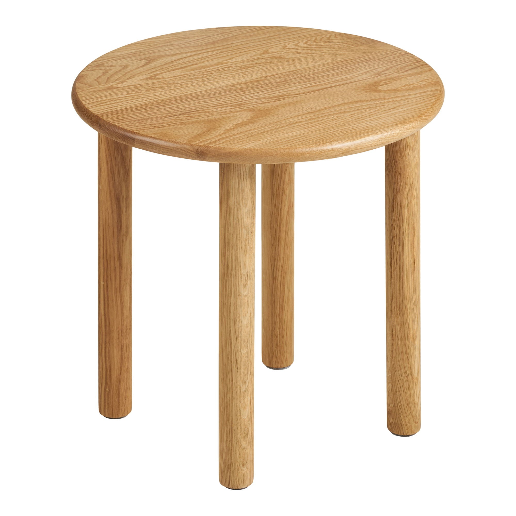 Jena Sidebord - Sidebord, eg, natur ø40X40 cm