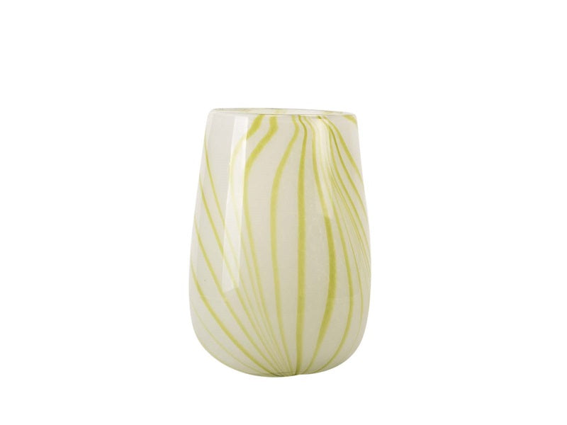 Zinnia vase, hvid