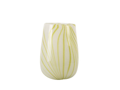 Zinnia vase, hvid