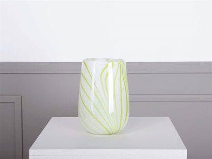Zinnia vase, hvid