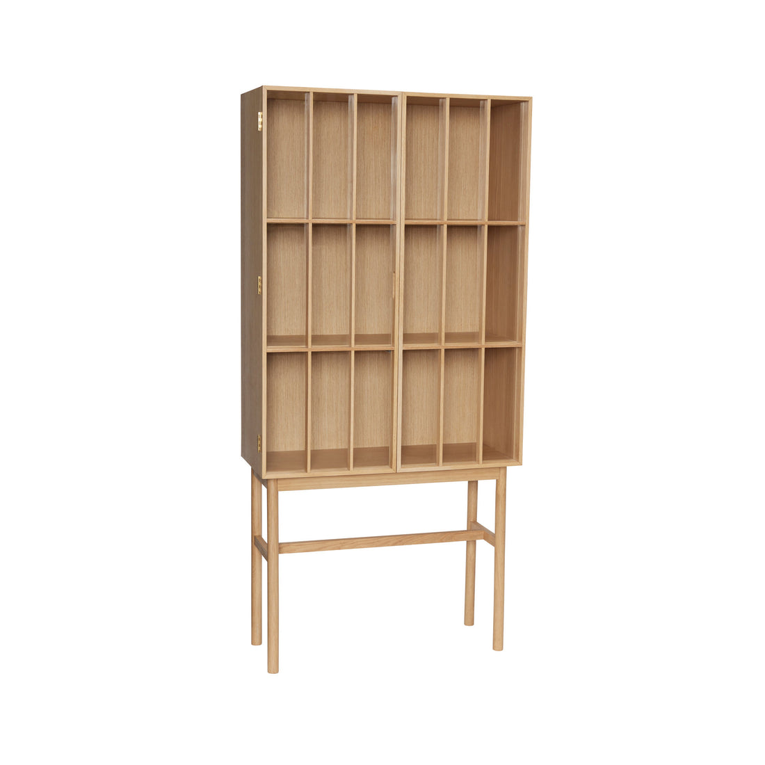 Shoji Skab Høj Natur - 80x35xh170cm