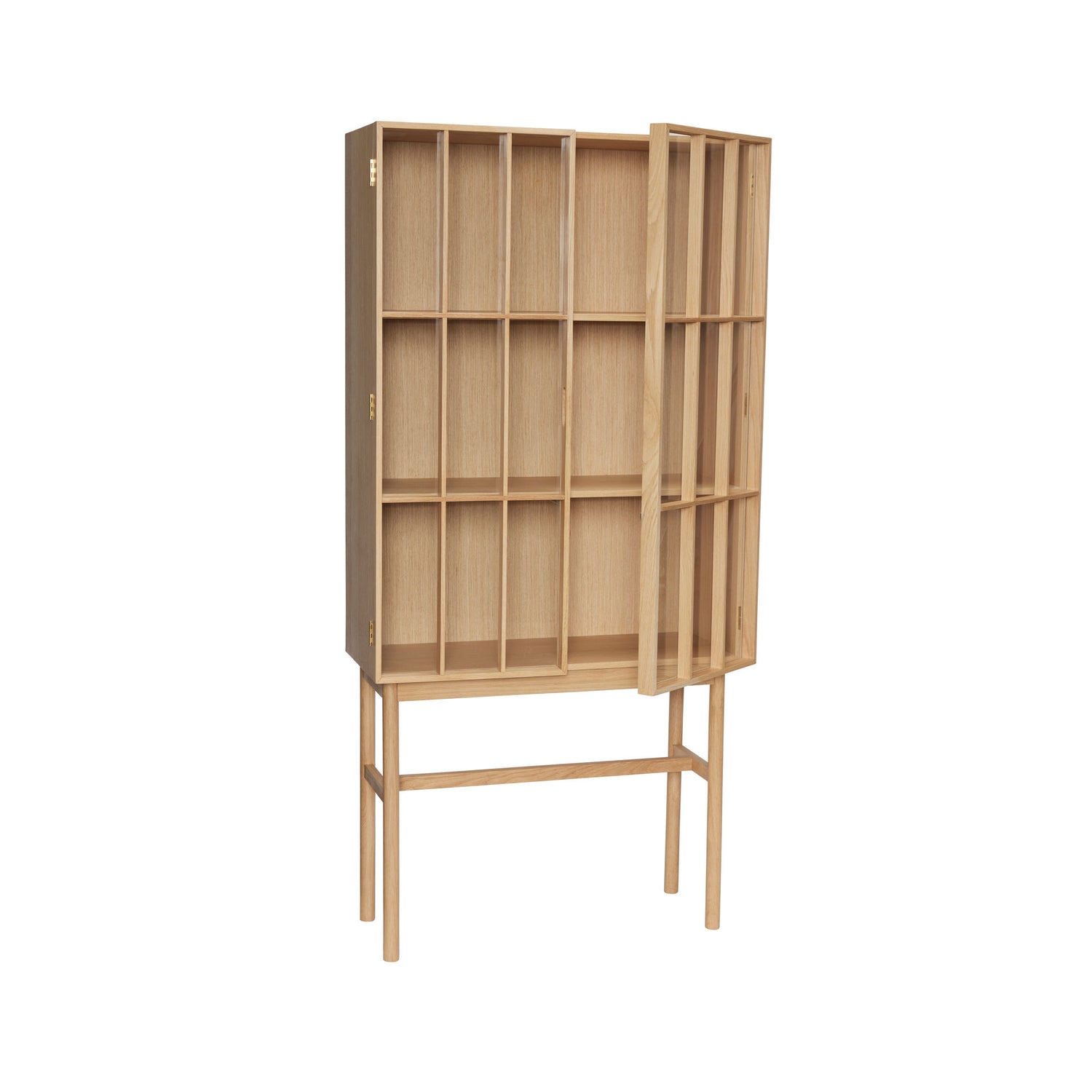 Shoji Skab Høj Natur - 80x35xh170cm