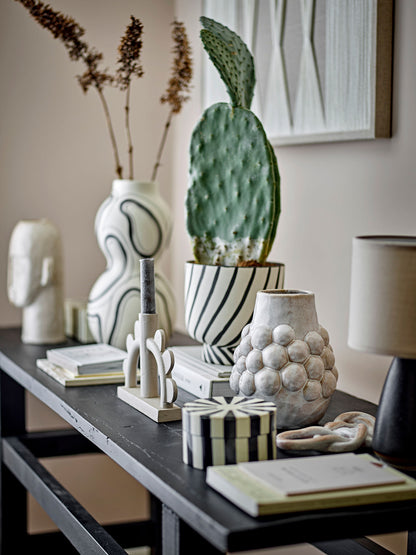 Bloomingville Poldor Vase, Natur, Stentøj