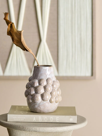 Bloomingville Poldor Vase, Natur, Stentøj