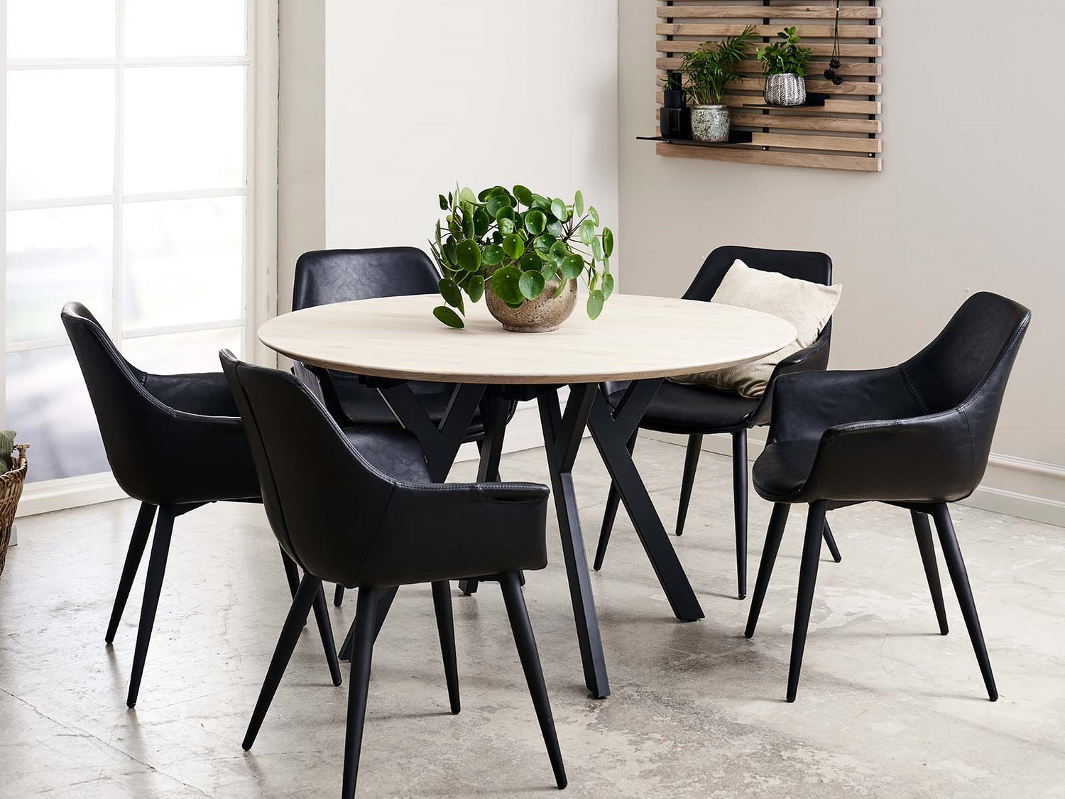 House Of Sander - Signe stol, sort