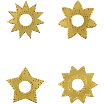 Ring til stearinlys, HDRing, Antik messingfinish