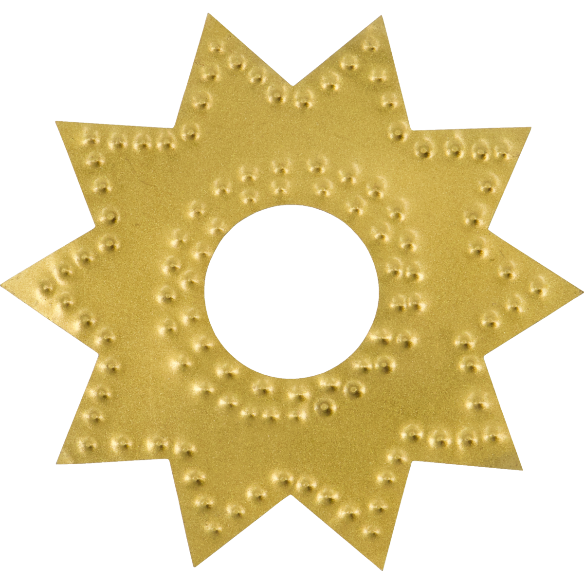 Ring til stearinlys, HDRing, Antik messingfinish