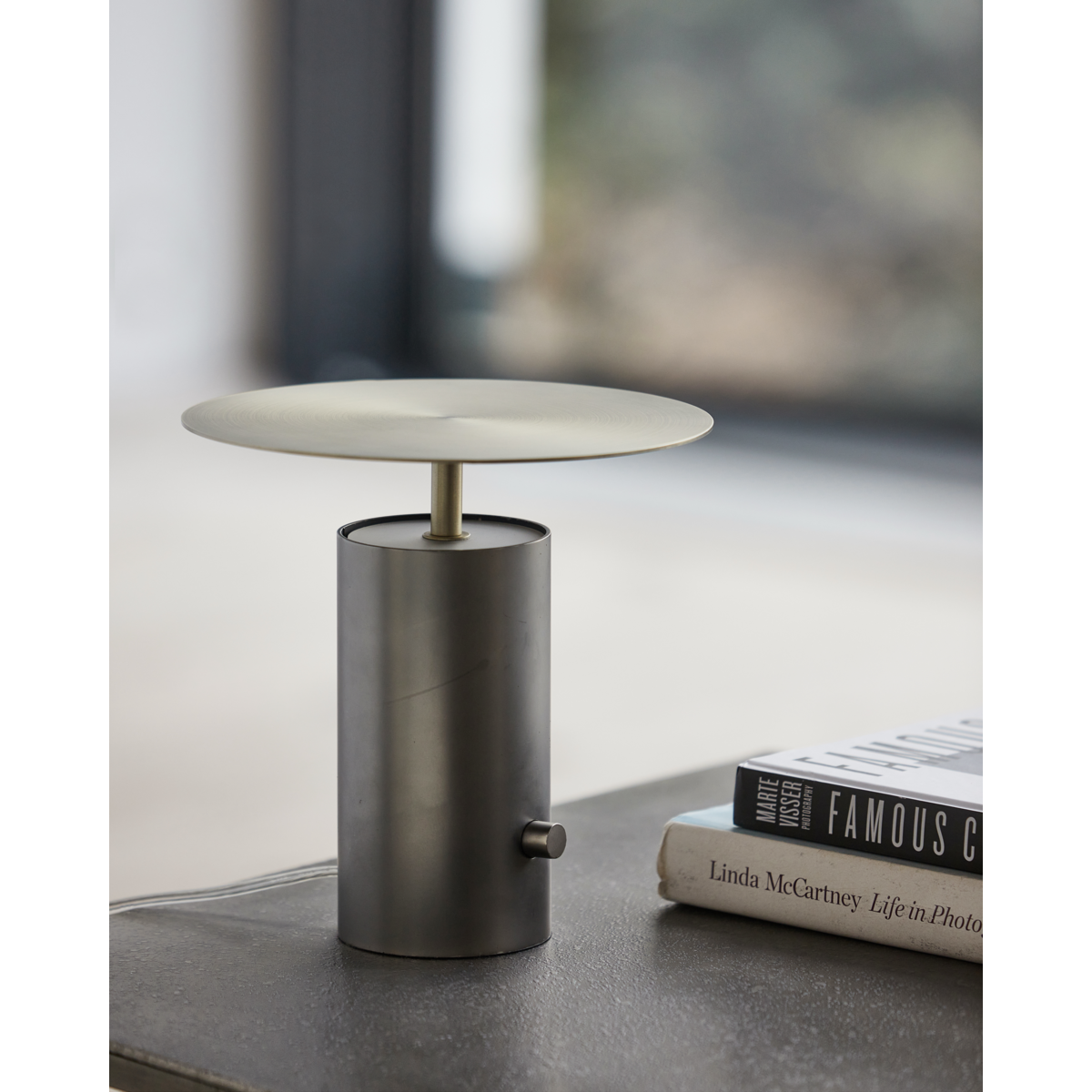 Bordlampe, HDTacker, Gunmetal
