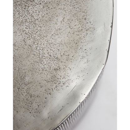 Sofabord, HDRota, Børstet sølv h: 50 cm, d: 50 cm