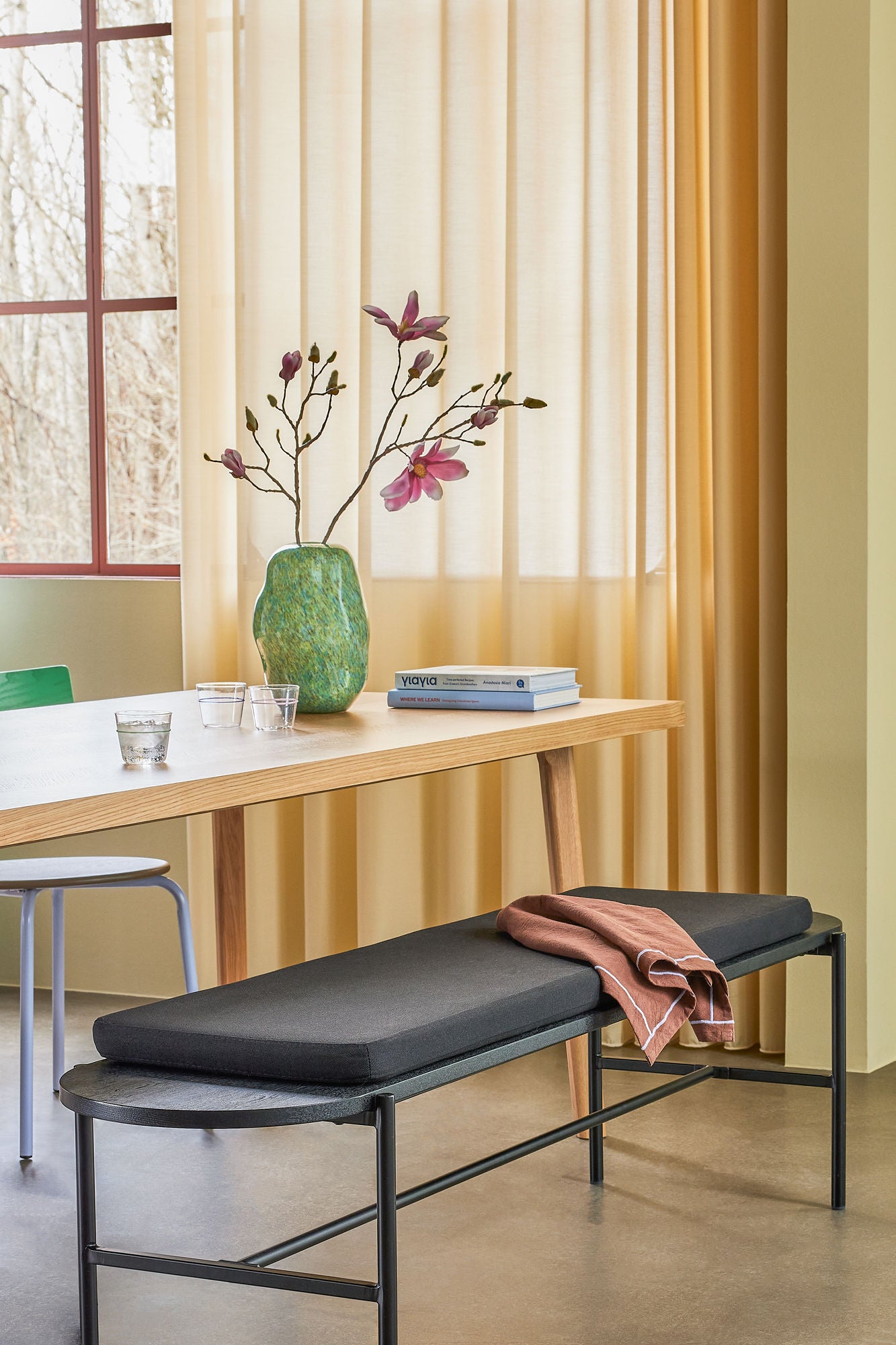 Hübsch Easypeasy Viskestykke Brun/Lilla