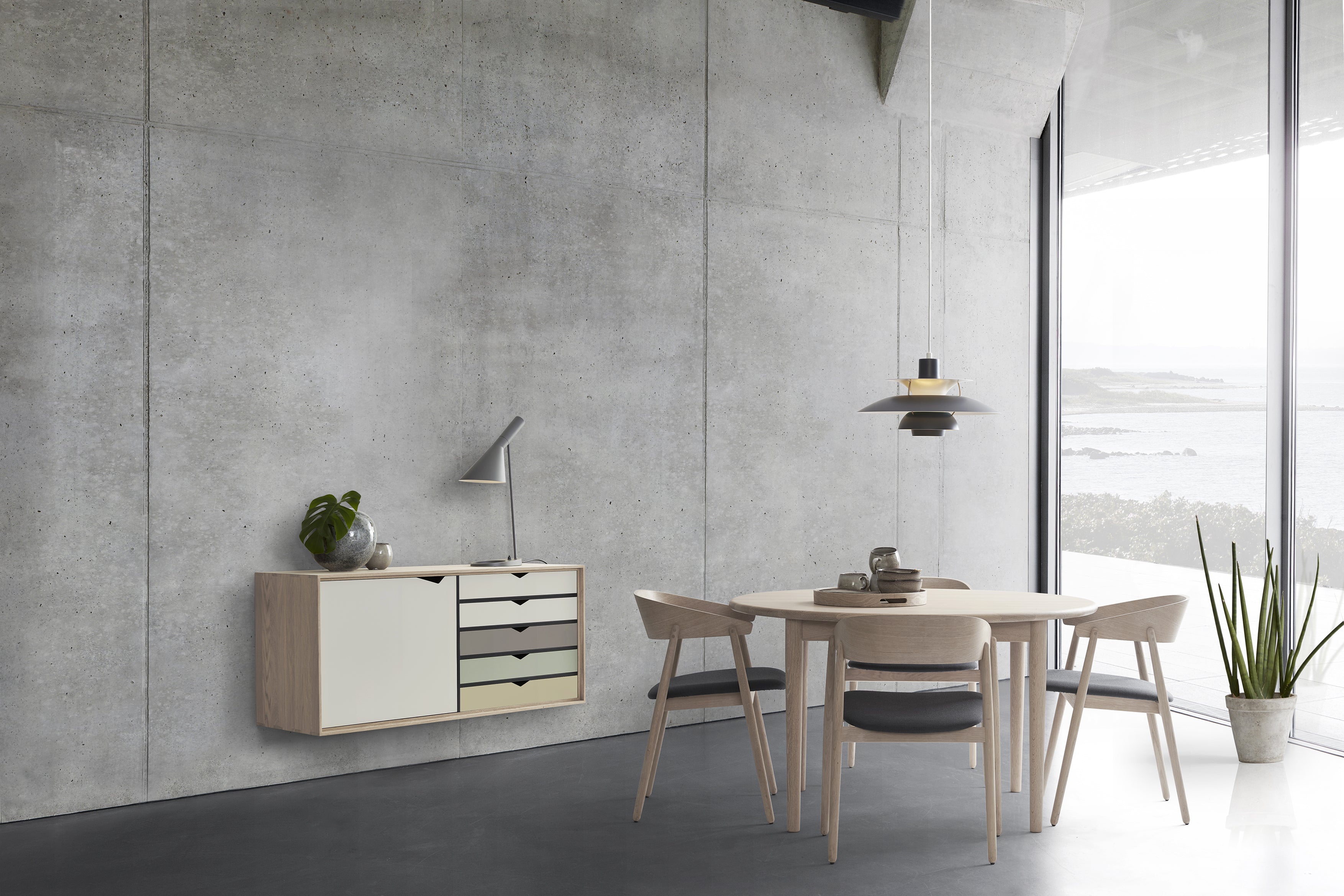 Andersen Classic 290/295 Udtræksbord - Rundt