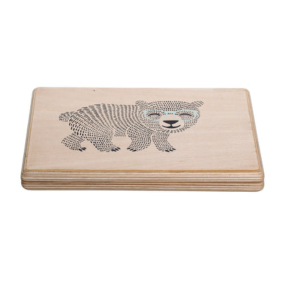 Bloomingville MINI Elena Legetøjscomputer, Natur, FSC®100% Krydsfiner