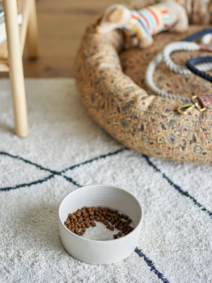 Bloomingville Buddy Skål, Hvid, Stentøj