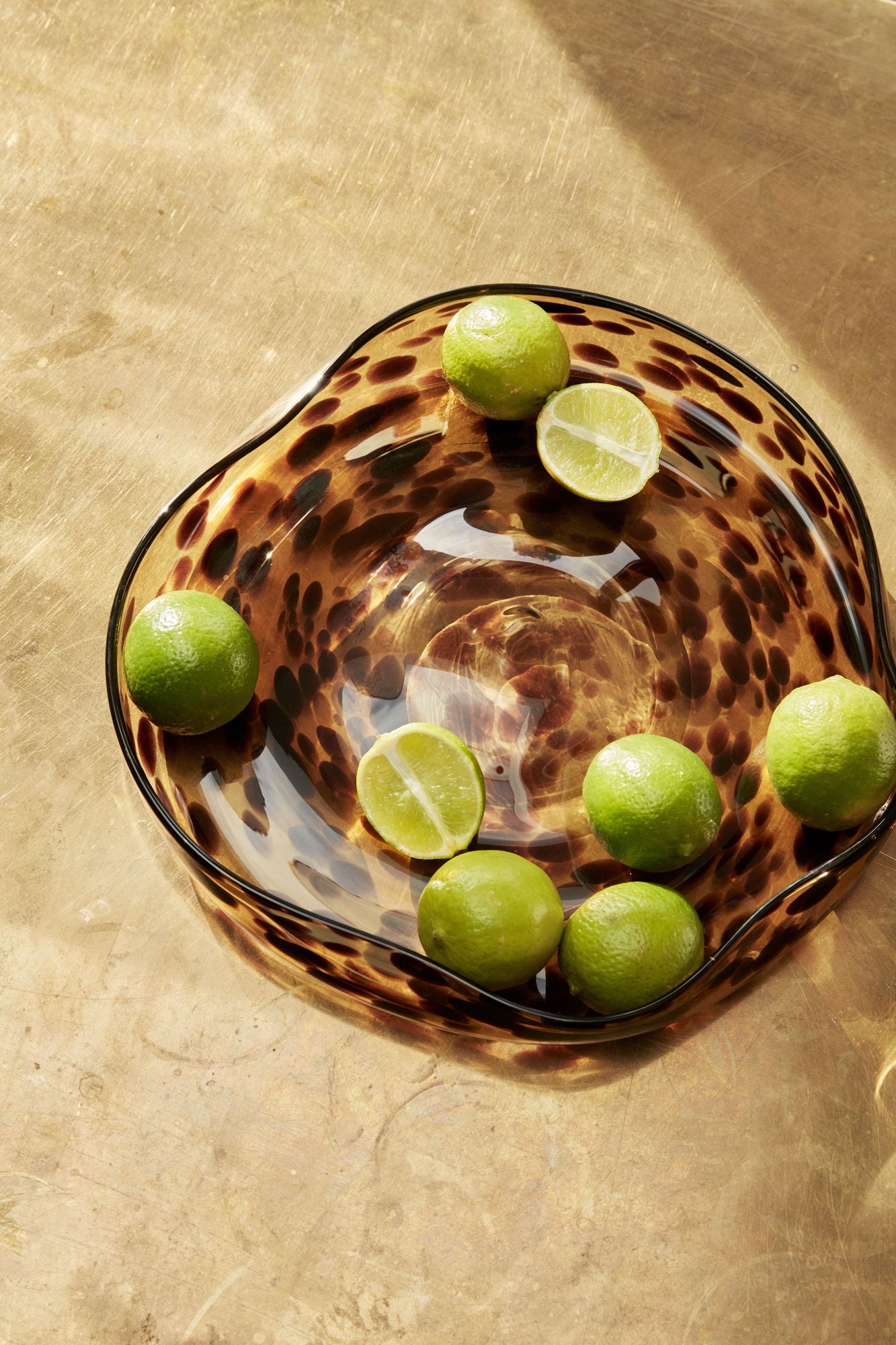 Hübsch Leo Skåle Brun (sæt af 2)