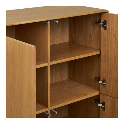 Darwin Skab - Skab, egetræ 100x40x140 cm