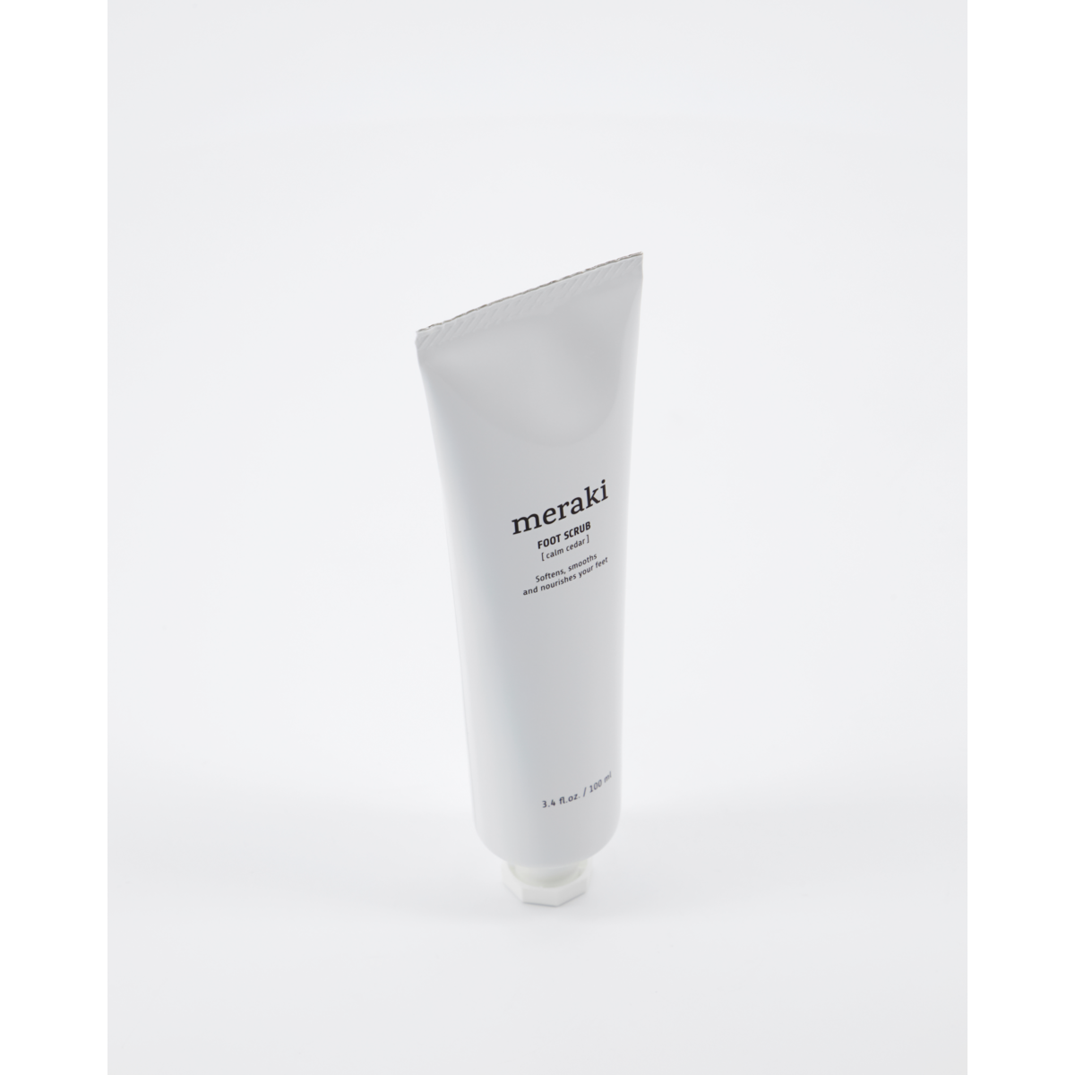 Fodscrub, Calm cedar, Cosmos Organic, Hvid