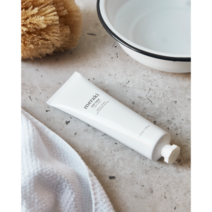 Fodscrub, Calm cedar, Cosmos Organic, Hvid