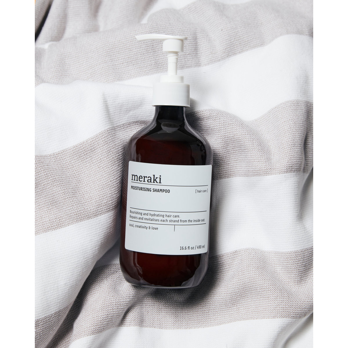 Moisturising shampoo, Brun