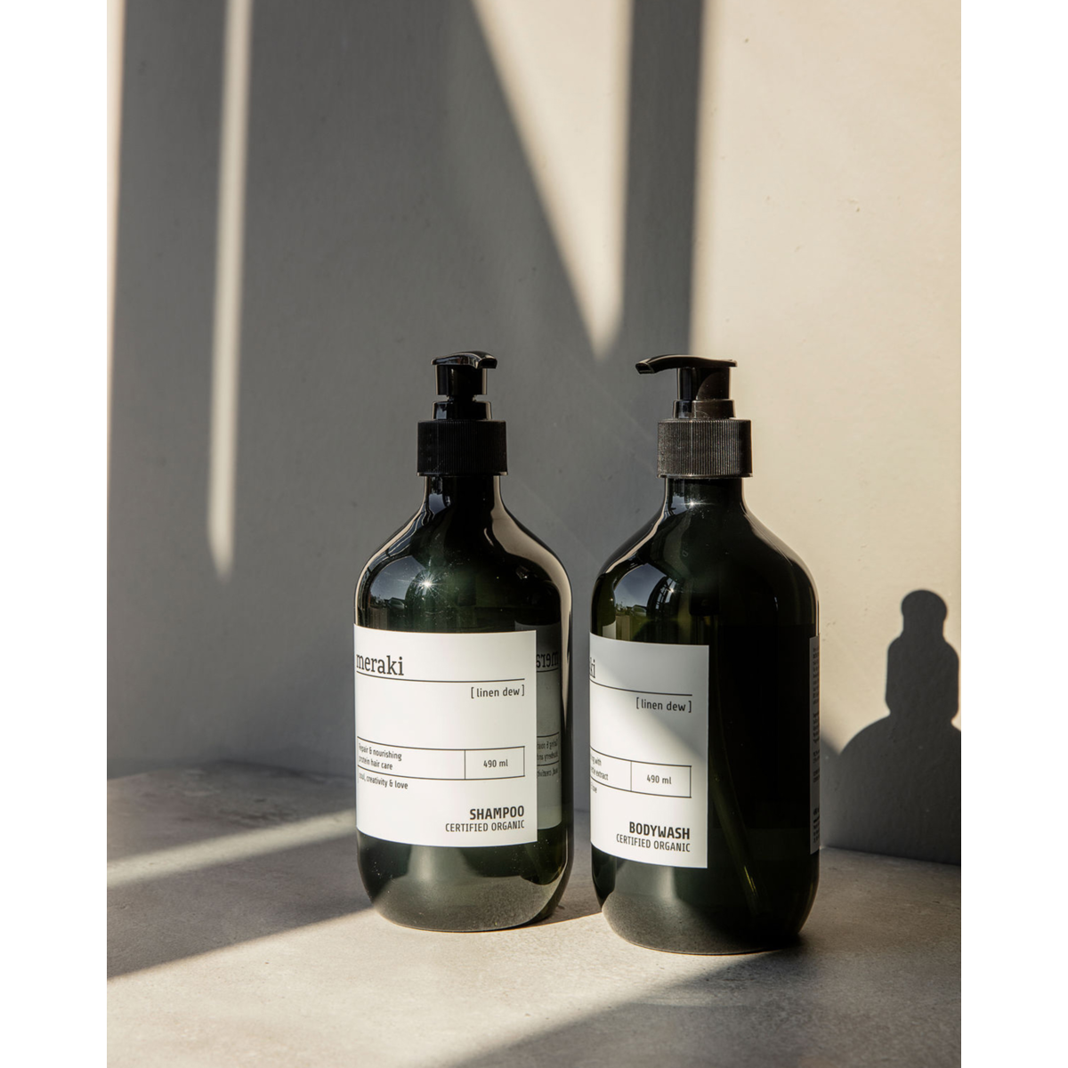 Body wash, Linen dew, Grøn
