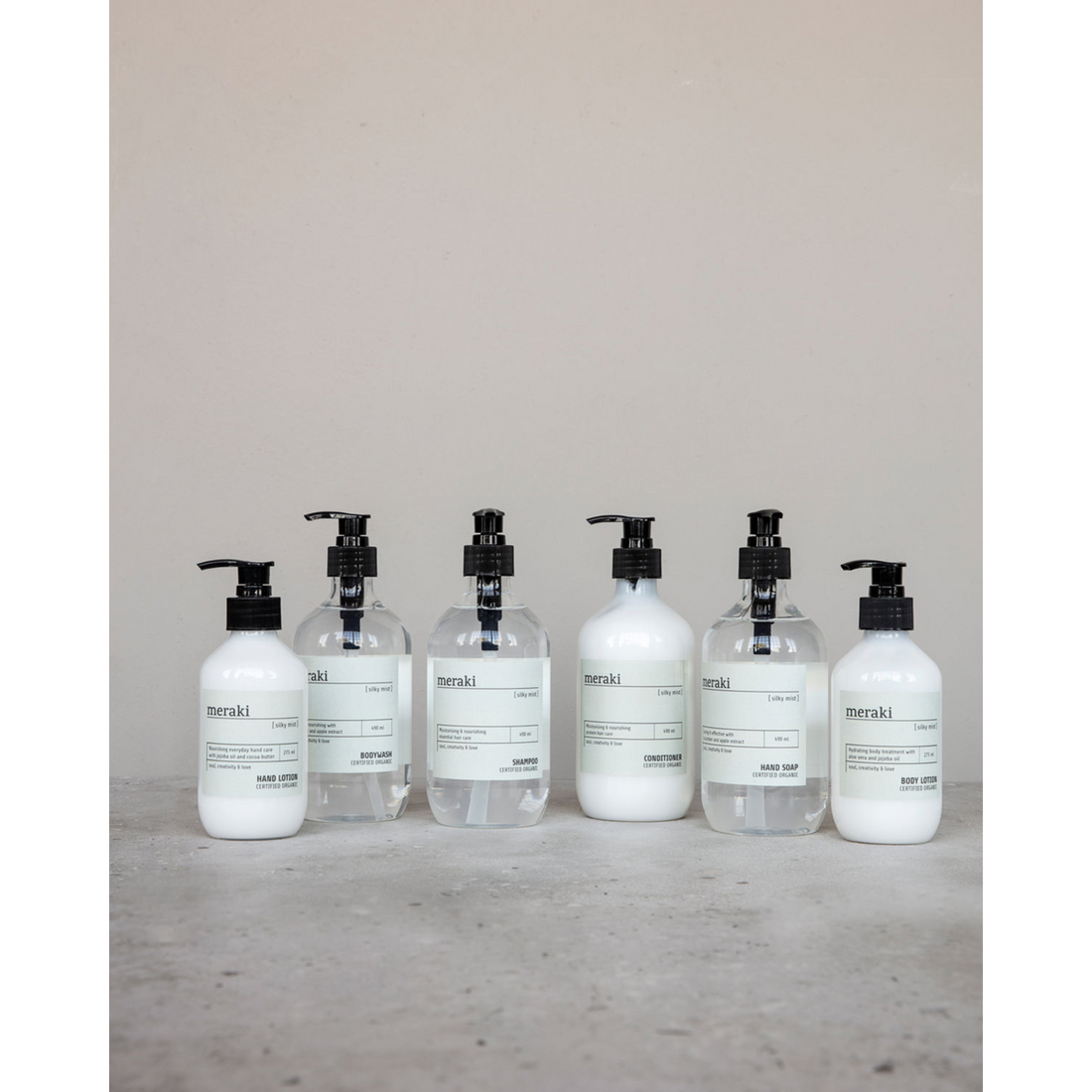 Body wash, Silky mist, Klar