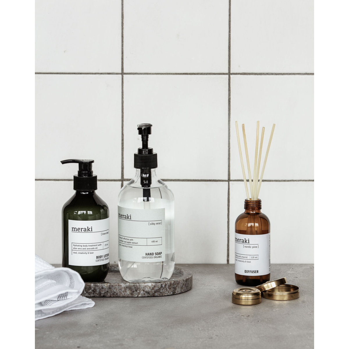 Body lotion, Linen dew, Grøn