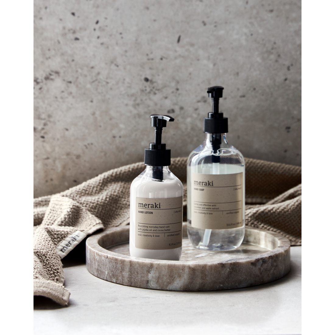 Hand lotion, Silky mist, Klar