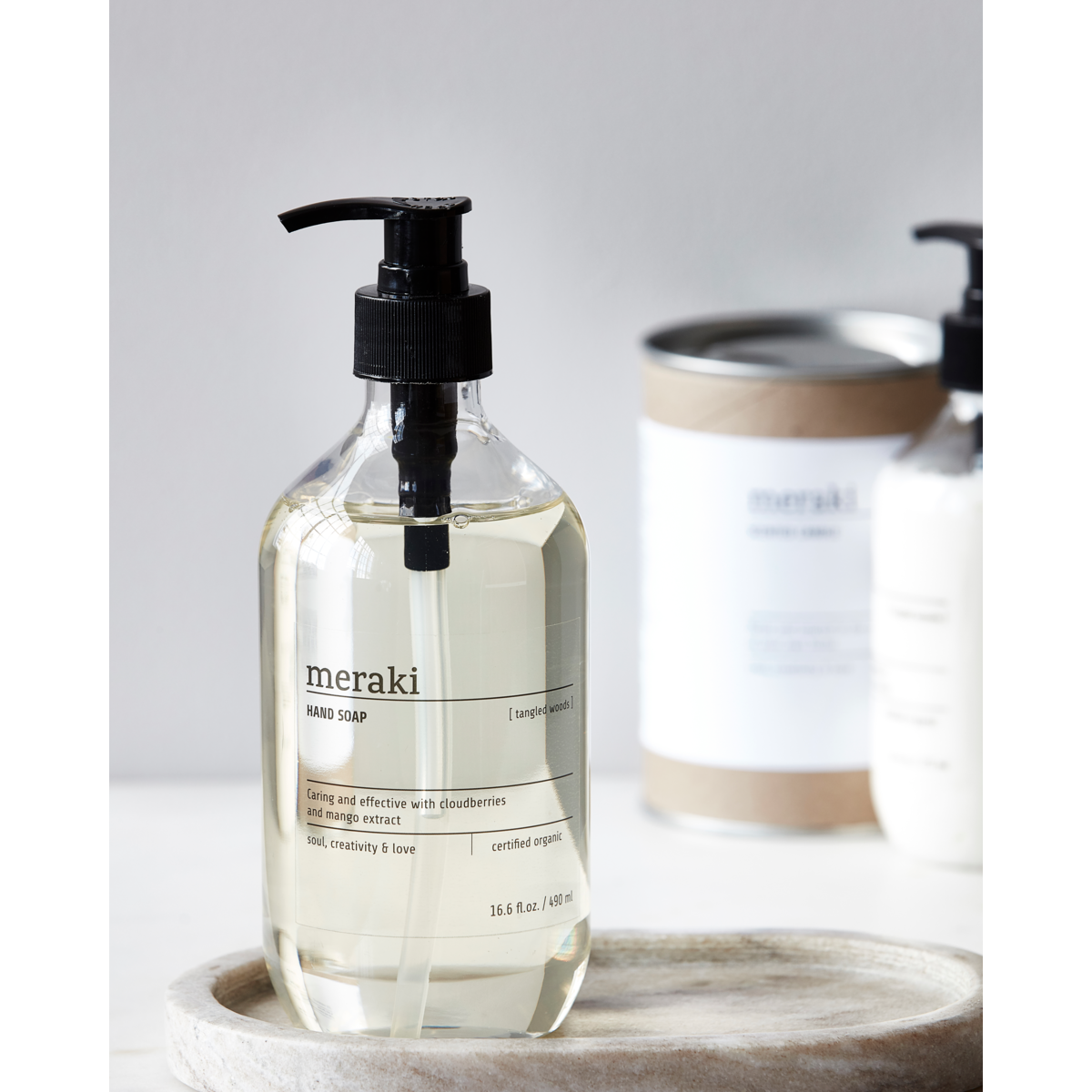 Meraki - Hand soap, Tangled Woods, Klar