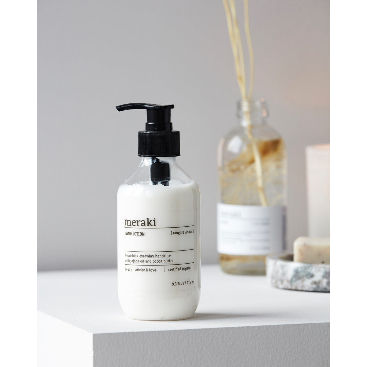 Hand lotion, Tangled woods, Klar
