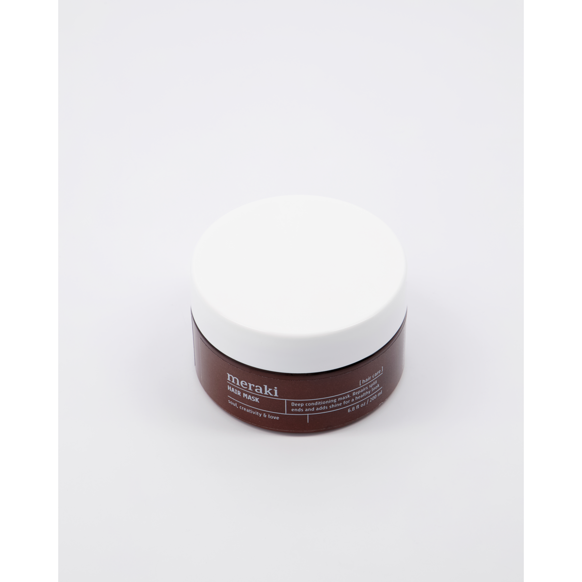 Hair mask, Brun