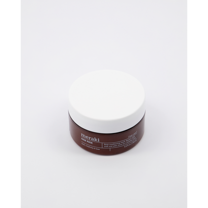 Hair mask, Brun