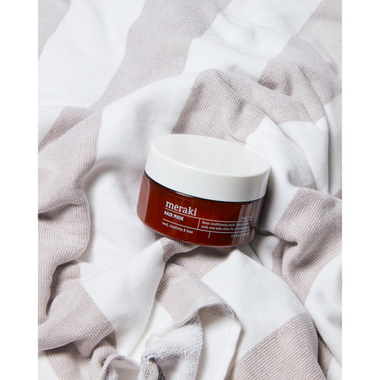 Hair mask, Brun