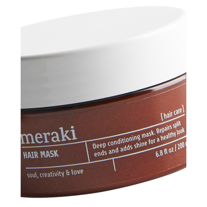 Hair mask, Brun